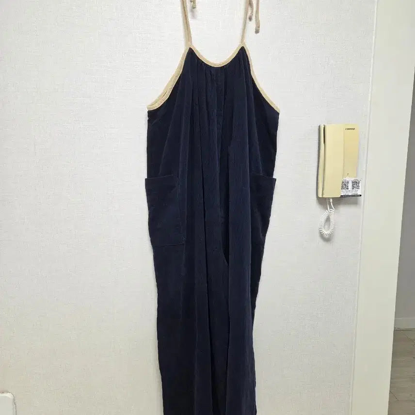 [BUNJANG] Corduroy Wide Jumpsuit / 코듀로이 와이드 점프수트