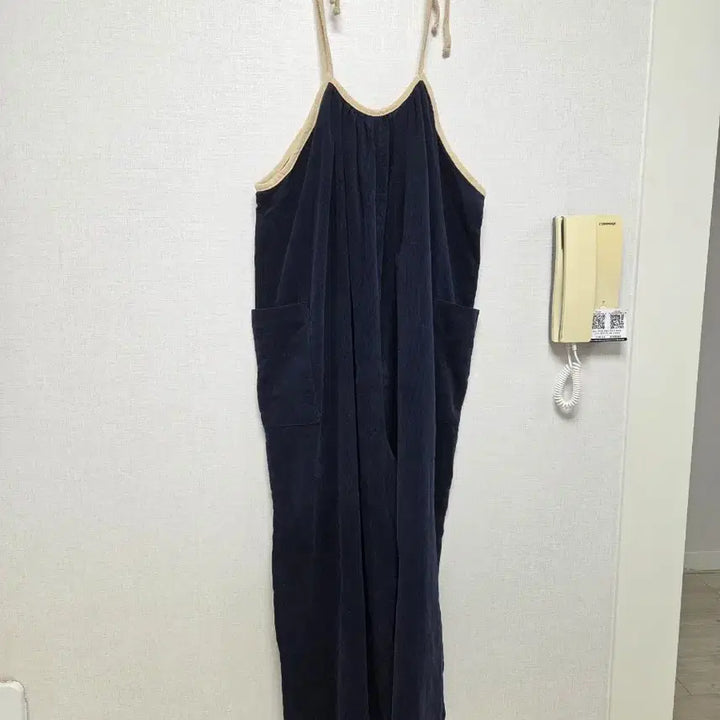 [BUNJANG] Corduroy Wide Jumpsuit / 코듀로이 와이드 점프수트