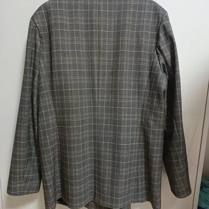 [BUNJANG] Andersson Bell Double Breasted Jacket L / 앤더슨벨 체크 더블 브레스트 자켓 L