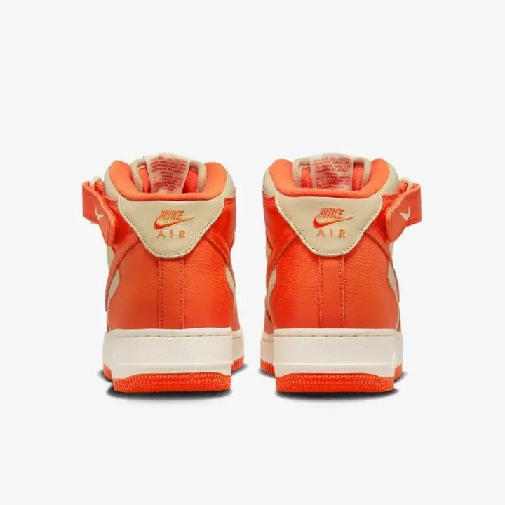 [BUNJANG] Nike Air Force 1 Mid Gold Orange Sneakers / 새상품)나이키 275 에어포스1 미드 골드 오렌지 FB2036 700