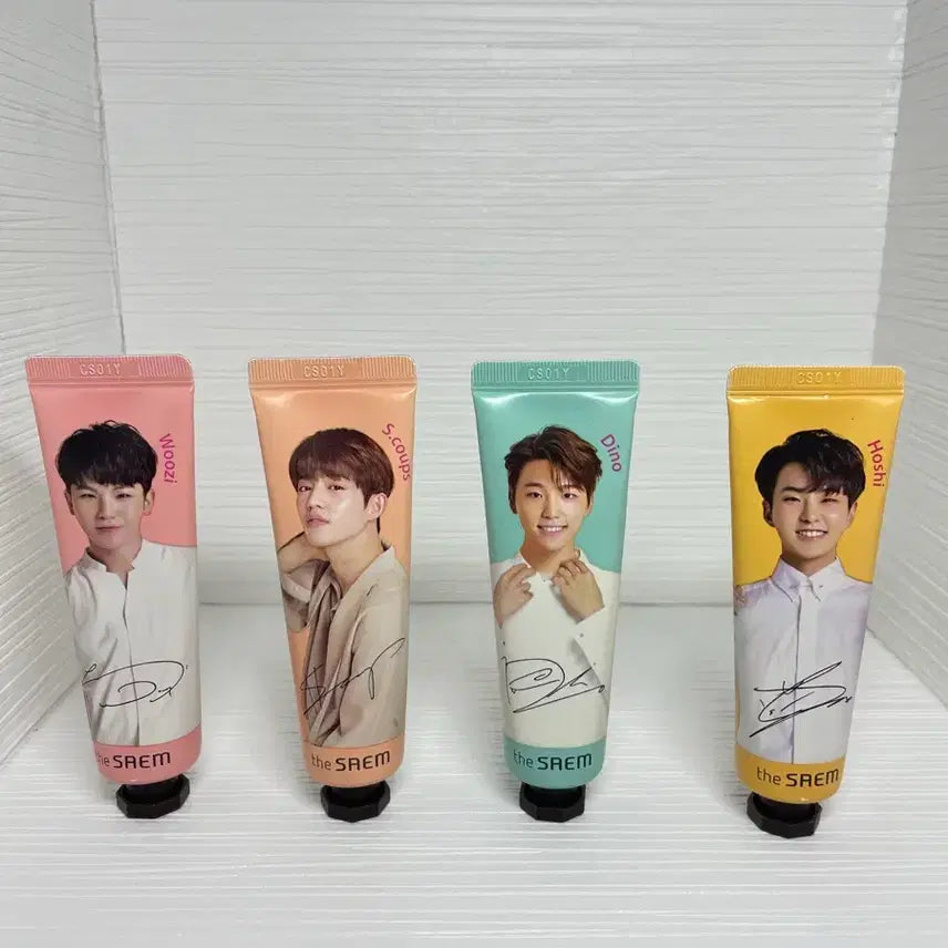 [BUNJANG] Seventeen The Saem Hand Cream (Hoshi/Dino/S.Coups/Woozi) / 세븐틴 더샘 핸드크림 (호시/디노/에스쿱스/우지)