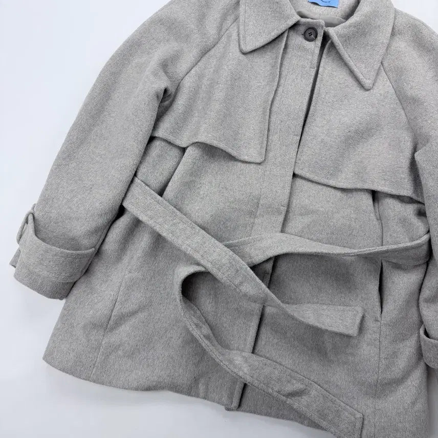 [BUNJANG] Roze Franz Wool Rich Half Coat / 로제프란츠 울 리치 하프코트