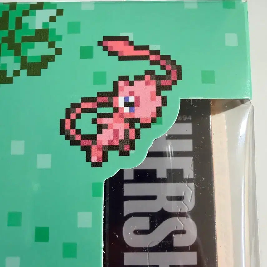 [BUNJANG] Pokemon Pixel Art Mew Keycap / [새상품] 포켓몬 픽셀아트 뮤 키캡 (과자포함) 팔아요