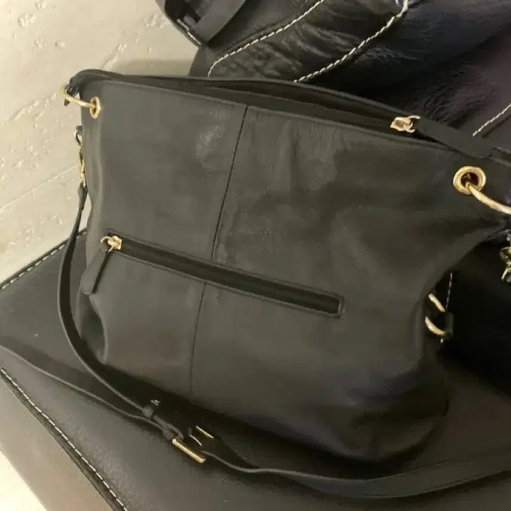 [BUNJANG] Pierre Cardin Leather Shoulder Bag / 피에르가르뎅 숄더백
