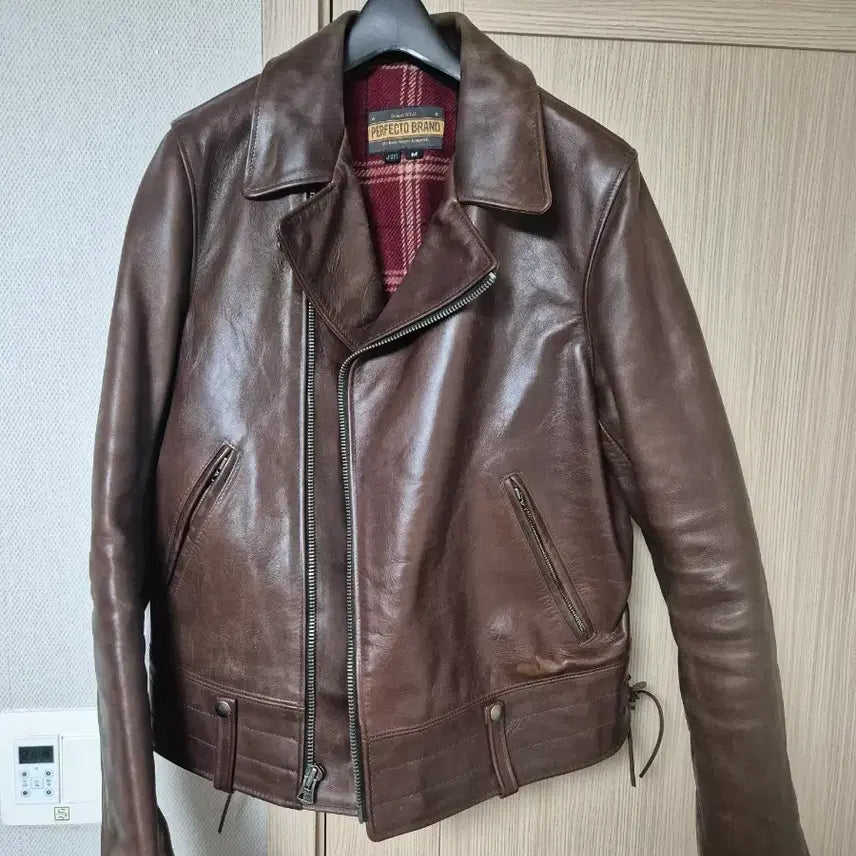 [BUNJANG] Short Natural Chrome Axel Horsehide Leather Jacket / 쇼트 네추럴크롬악셀 말가죽