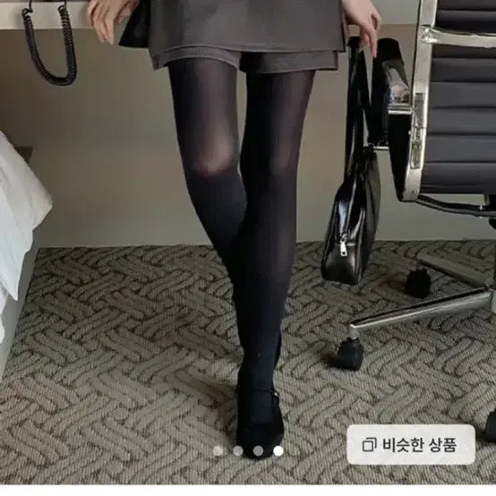 [BUNJANG] Lili &amp; Co Outer Fleece Skirt Pants with Belt / 리리앤코 겉기모 치마바지+벨트포함 새제품(택 제거X)