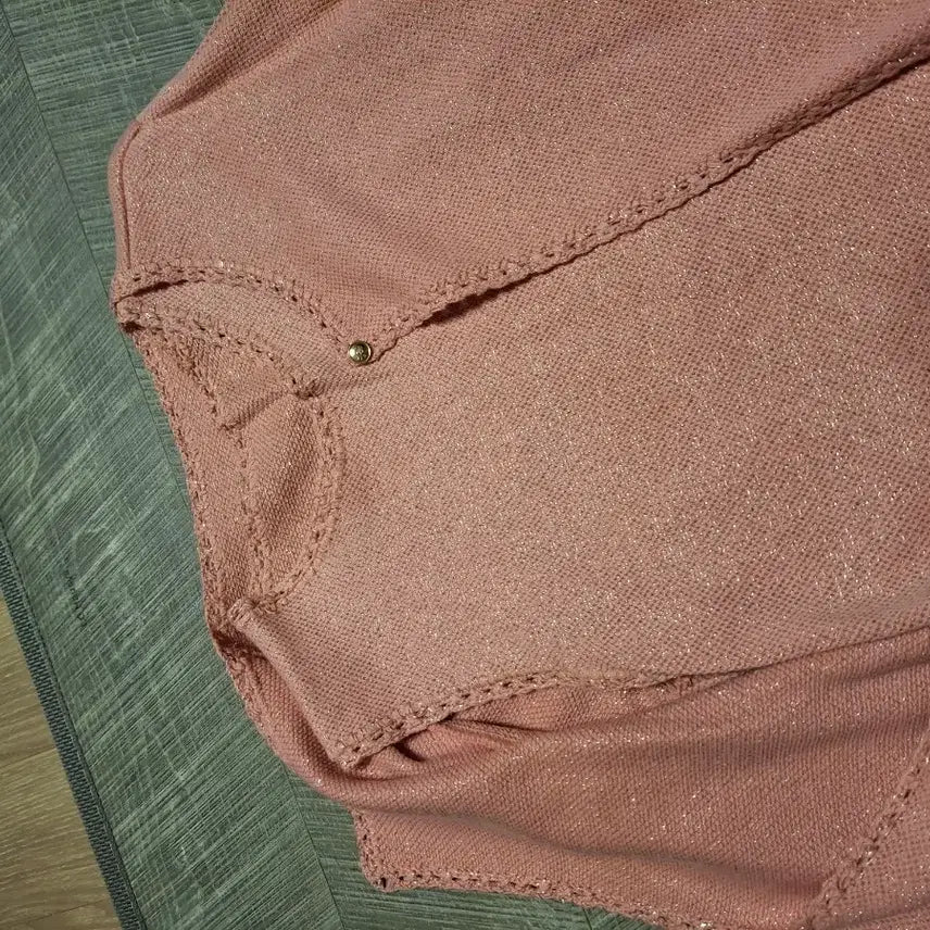 [BUNJANG] Pink Knit Three-Piece Set / 핑크 니트 쓰리피스 세트 셋업