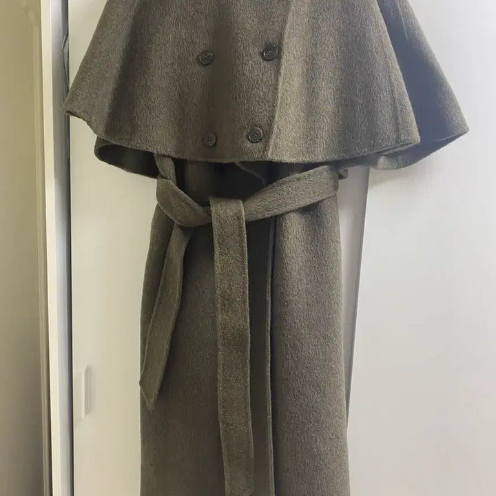 [BUNJANG] Sonnyeo Recipe De aune Cape Wool Alpaca Long Coat Adam Version / 소녀레시피 디온느 De aune 케이프 울 알파카 롱 코트 아담버전