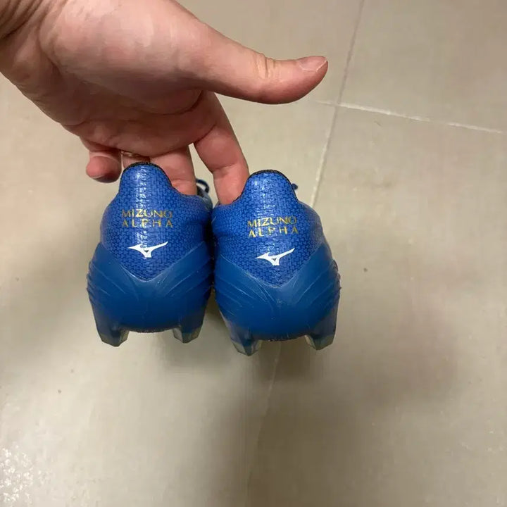 [BUNJANG] Mizuno Alpha JPN MD Blue 275 Size / 미즈노 알파 최상급 JPN MD 블루 275사이즈