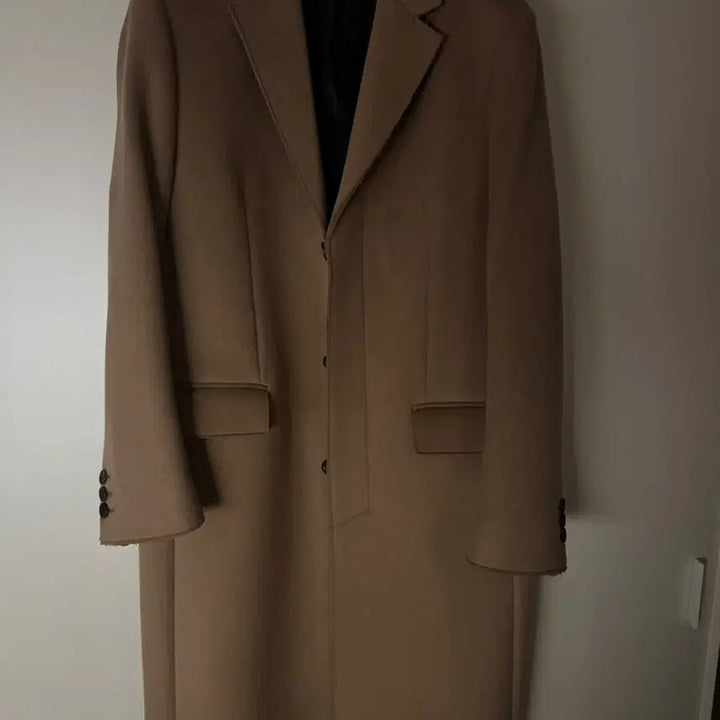 [BUNJANG] Toniq Crewdo Cashmere Cutting Coat - Size L / 토니웩 크루도 캐시미어 커팅 코트 L사이즈 팝니다
