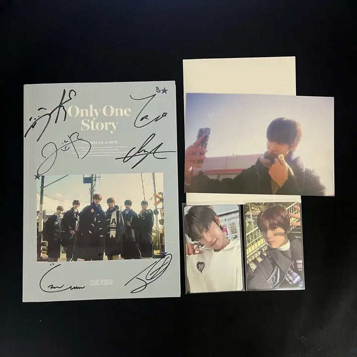 (비매) 더윈드 온리원 친필싸인 앨범