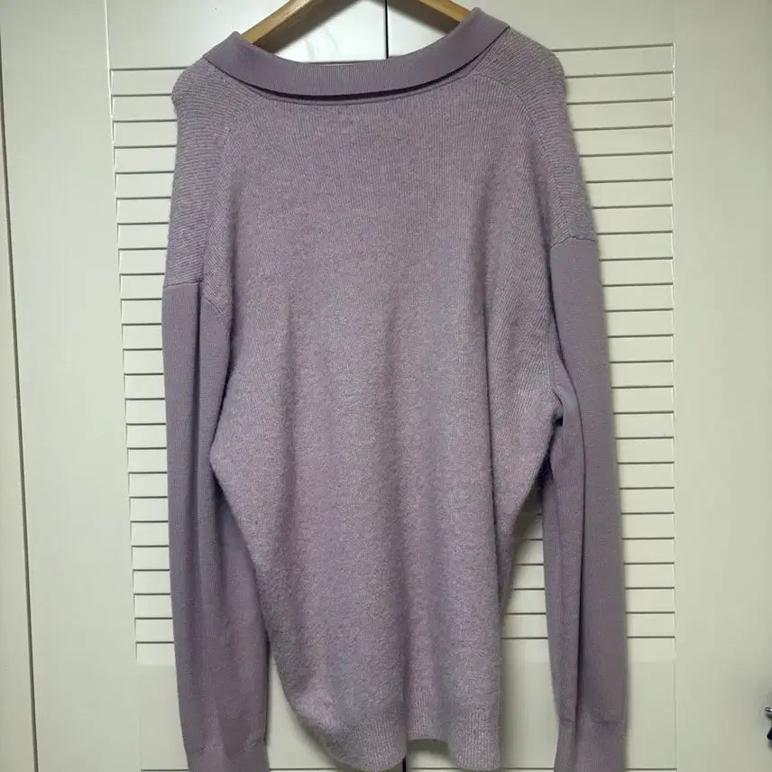[BUNJANG] COS Dustin Pink Open Collar Knit L / COS 오픈카라 니트 더스틴핑크 XL 판매