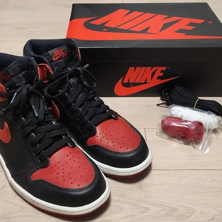 [BUNJANG] Jordan 1 Retro High OG Bred 2016 / 조던 1 레트로 하이 OG 브레드 밴드 2016