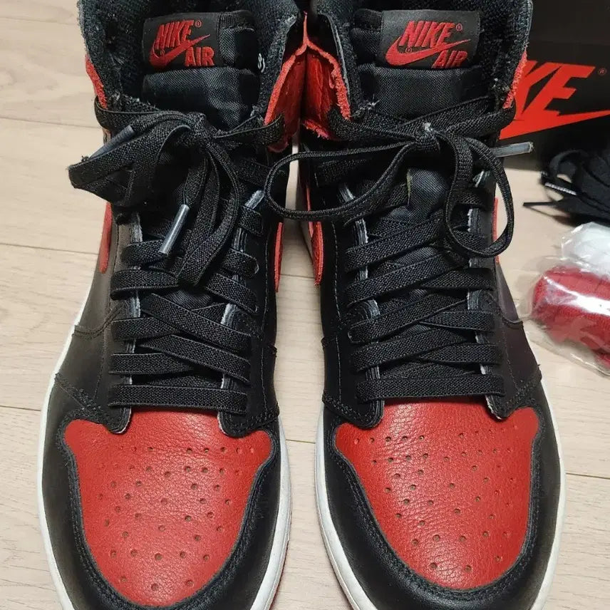 [BUNJANG] Jordan 1 Retro High OG Bred 2016 / 조던 1 레트로 하이 OG 브레드 밴드 2016
