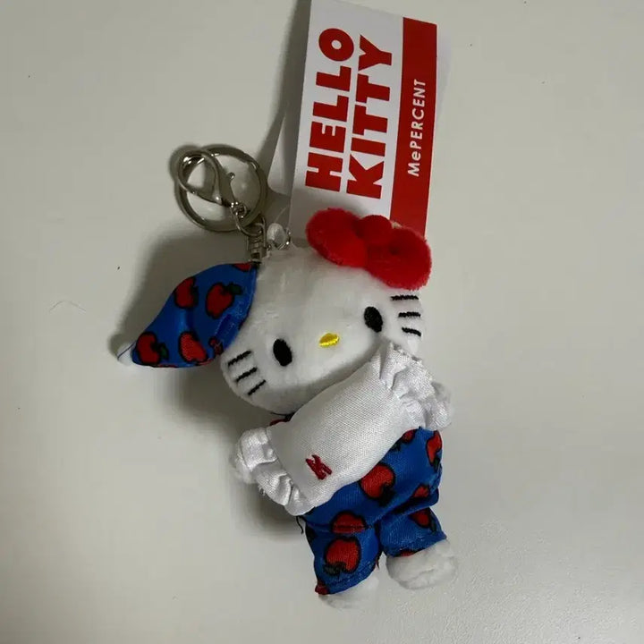 [BUNJANG] Hello Kitty Pajama Kitty Keyring / 정품/새상품 파자마 키티 키링 미퍼센트 콜라보 헬로잠옷키티