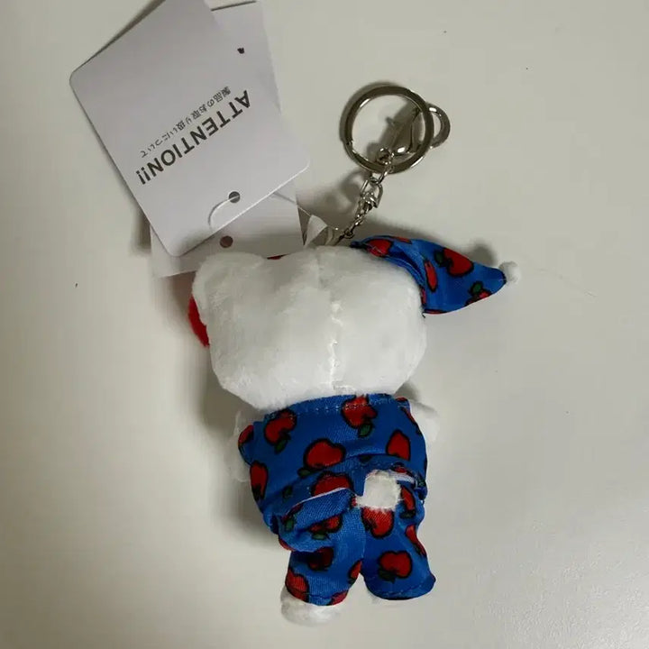 [BUNJANG] Hello Kitty Pajama Kitty Keyring / 정품/새상품 파자마 키티 키링 미퍼센트 콜라보 헬로잠옷키티