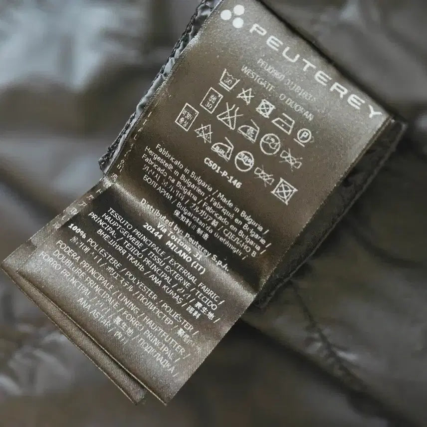 [BUNJANG] Peuterey Hooded Jacket Jumper / 페트레이(Peuterey) 후드 자켓 점퍼