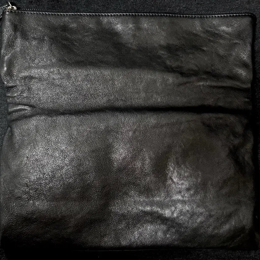 [BUNJANG] thehee Natural Lambskin Leather Clutch / 더히 천연양가죽 클러치 블랙