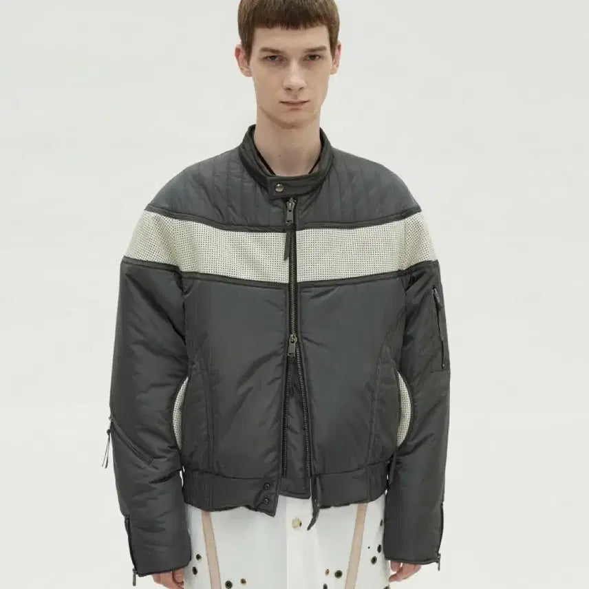 [BUNJANG] Anderson Bell Biker Padded Jacket / (M) 앤더슨벨 바이커 패디드 자켓