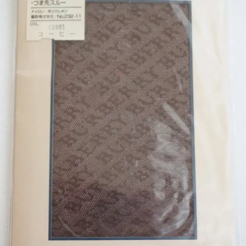 [BUNJANG] Burberry Logo Pattern High Socks Stockings / 버버리 로고패턴 하이삭스 스타킹