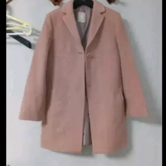 [BUNJANG] ABFZ Indian Pink Wool Coat / ab.f.z 인디언 핑크 모직 코트