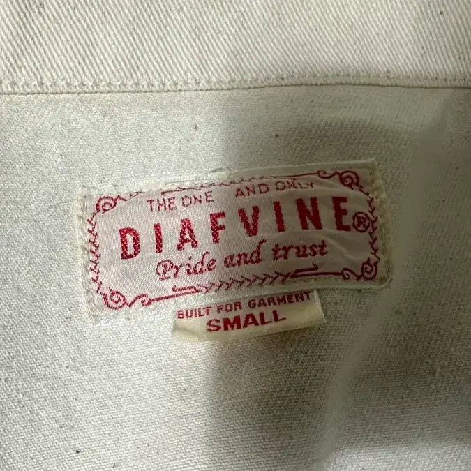 [BUNJANG] D.A.F.B Ecrù Trucker Jacket (Size S) / 디아프바인 에크루 트러커(S사이즈)
