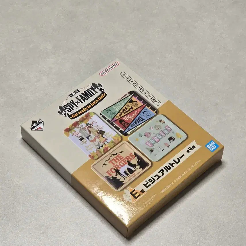 [BUNJANG] Spy x Family E Prize Visual Tray (Sealed) / 스파이패밀리 제일복권 E상 비주얼트레이 (미개봉)