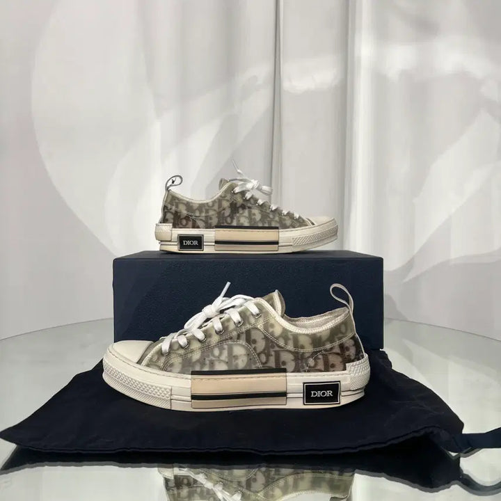 [BUNJANG] Dior Oblique B23 Sneakers / 디올 오블리크 B23 스니커즈