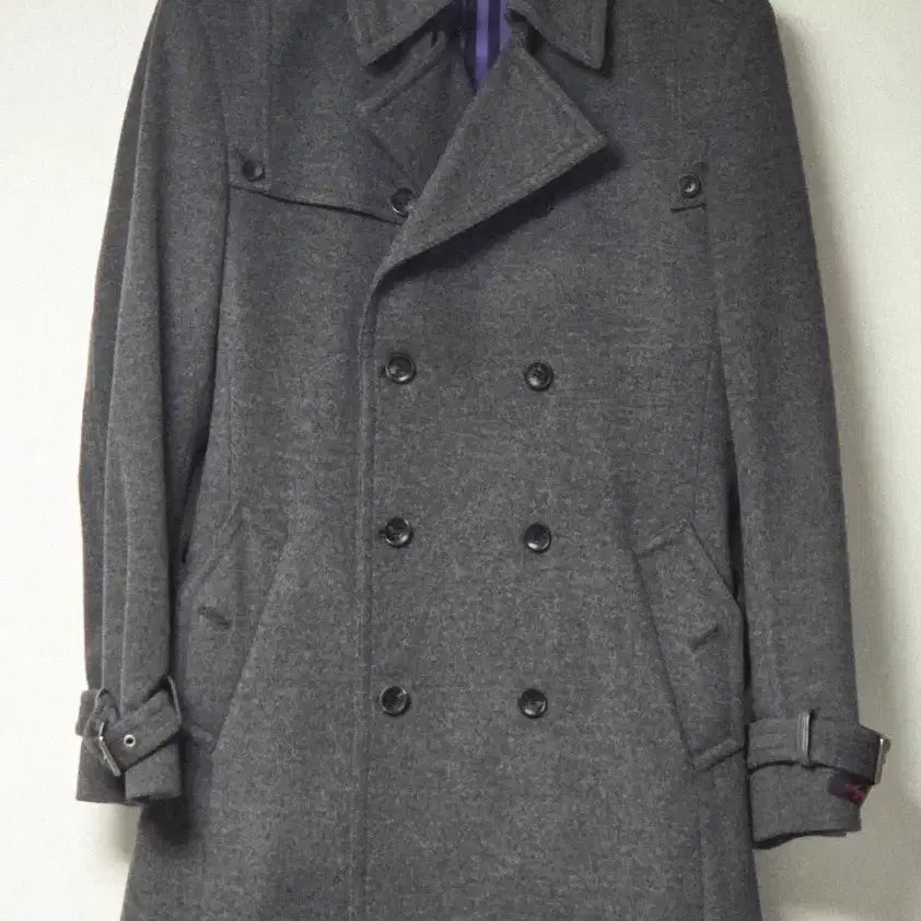 [BUNJANG] Ziek Fahrenheit Charcoal Wool &amp; Cashmere Coat / [남성코트] 지크 파렌하이트, 차콜, 100-175 Size