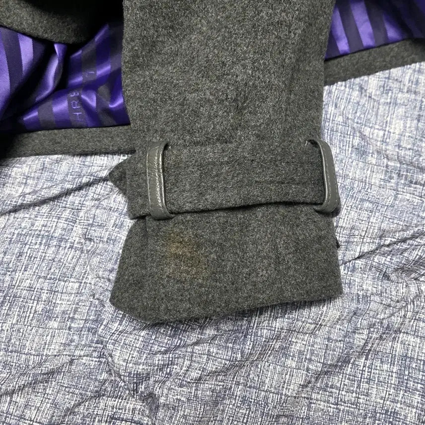 [BUNJANG] Ziek Fahrenheit Charcoal Wool &amp; Cashmere Coat / [남성코트] 지크 파렌하이트, 차콜, 100-175 Size