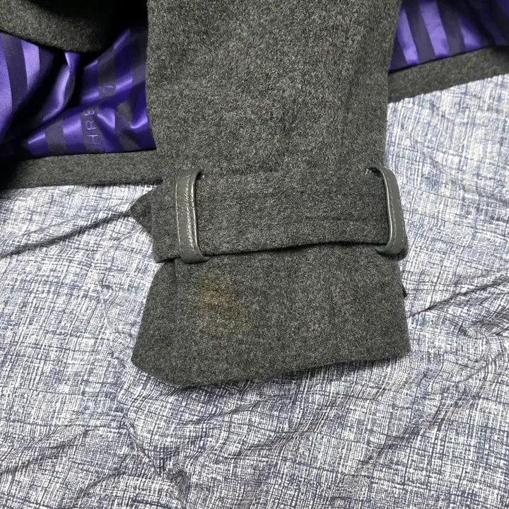 [BUNJANG] Ziek Fahrenheit Charcoal Wool &amp; Cashmere Coat / [남성코트] 지크 파렌하이트, 차콜, 100-175 Size