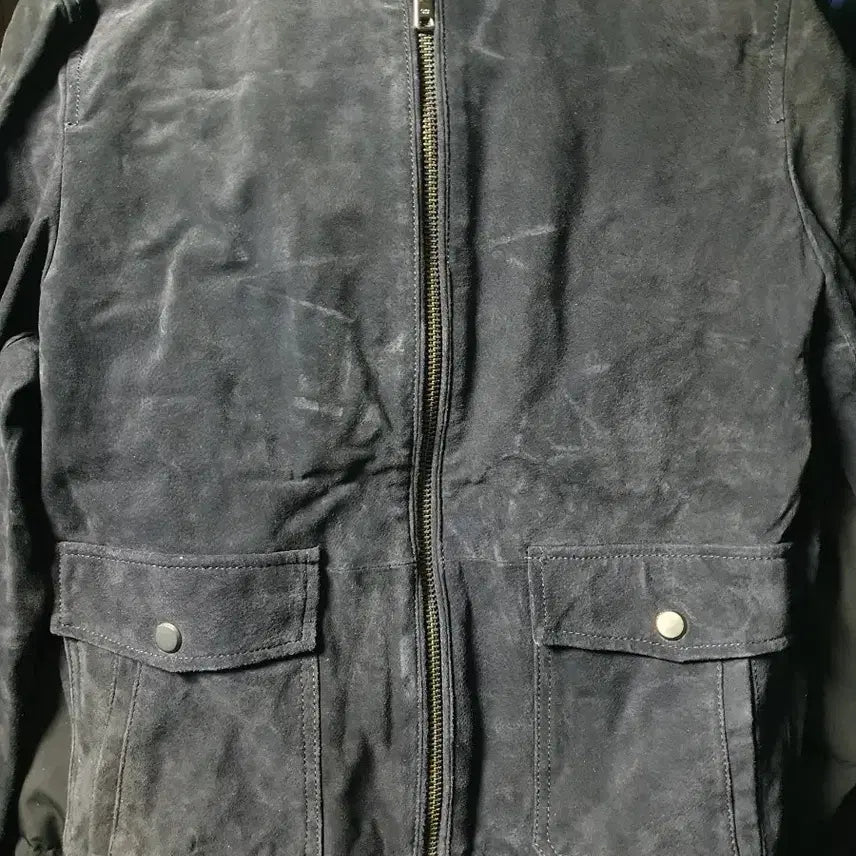 [BUNJANG] ZARA Suede Blouson Jacket L / 자라 스웨이드 블루종 자켓 L