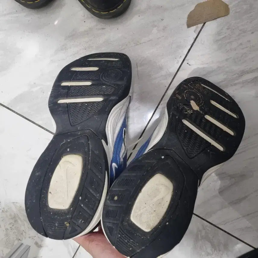 [BUNJANG] Nike M2K Tekno White/Blue Sneakers / 나이키 m2k 흰파주280