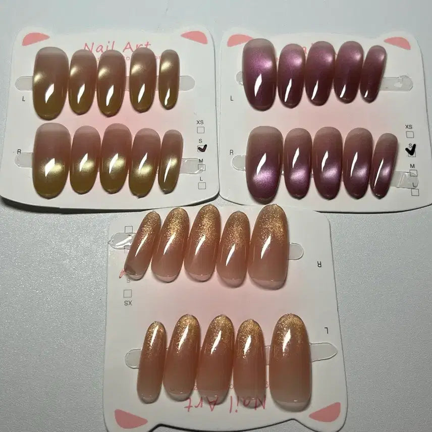 [BUNJANG] Nail Tips - Size S - Various Designs / 테무네일팁(s) 판매합니당!