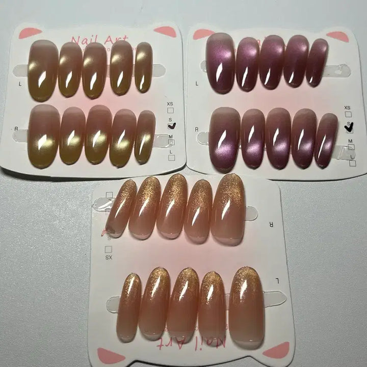 [BUNJANG] Nail Tips - Size S - Various Designs / 테무네일팁(s) 판매합니당!