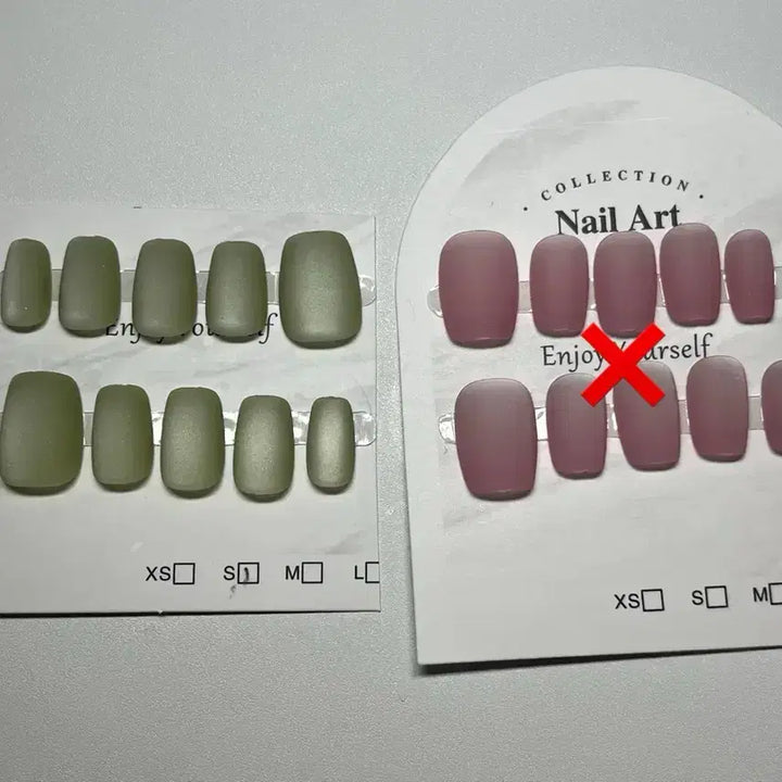 [BUNJANG] Nail Tips - Size S - Various Designs / 테무네일팁(s) 판매합니당!