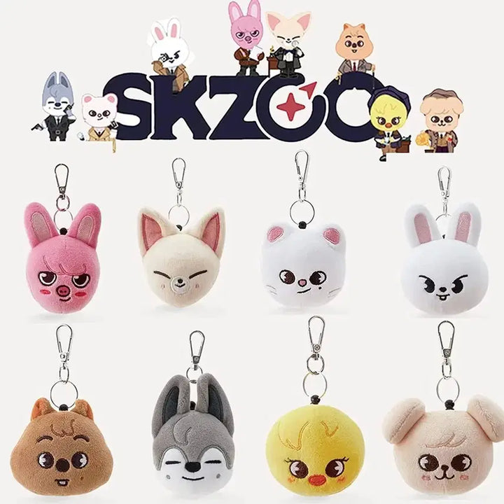 [SOLD OUT] 스키주 폭시니 페이스 인형 키링
