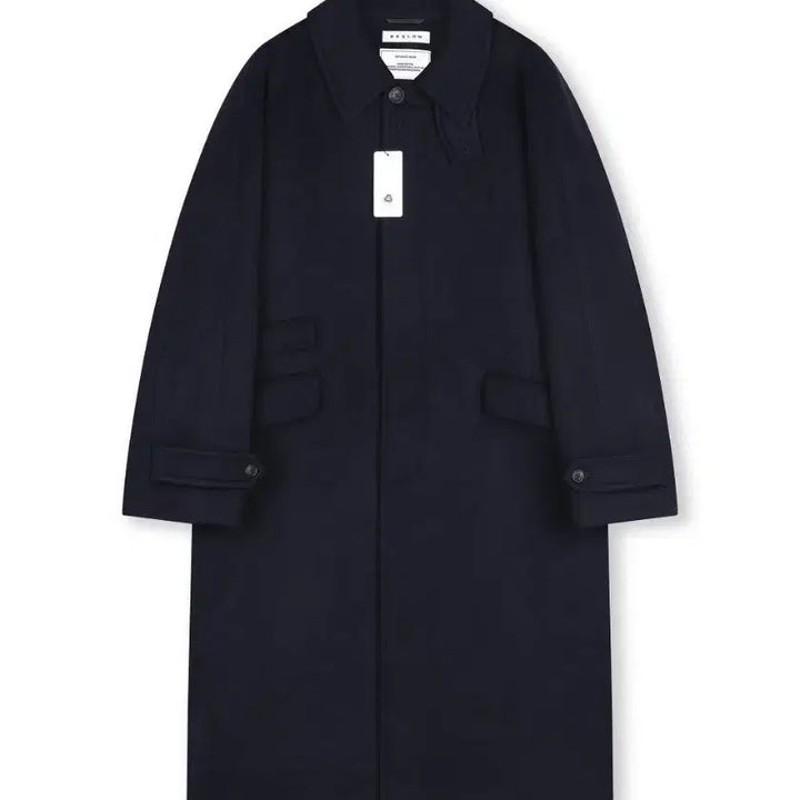 [BUNJANG] S) Balmacan Coat Navy / L) 비슬로우 발마칸 코트 블랙
