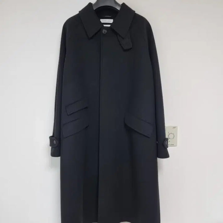 [BUNJANG] S) Balmacan Coat Navy / L) 비슬로우 발마칸 코트 블랙