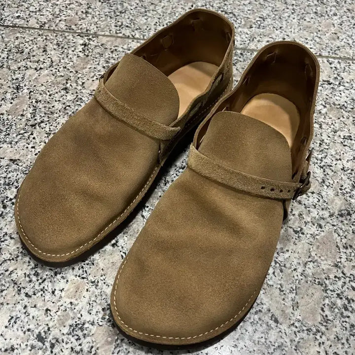 [SOLD OUT] 오로라슈즈 미들잉글리쉬 러프아웃 스웨이드 8.5d 265