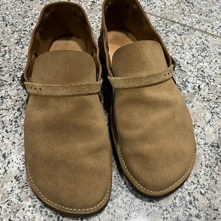 [SOLD OUT] 오로라슈즈 미들잉글리쉬 러프아웃 스웨이드 8.5d 265