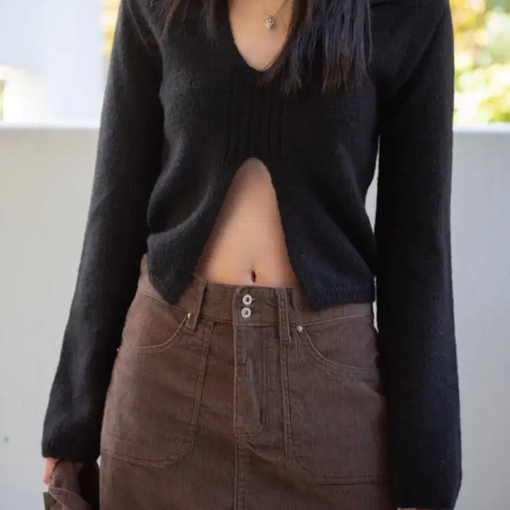 [BUNJANG] Asone Marylebone Knit Black / 애즈온 메릴본 니트 블랙