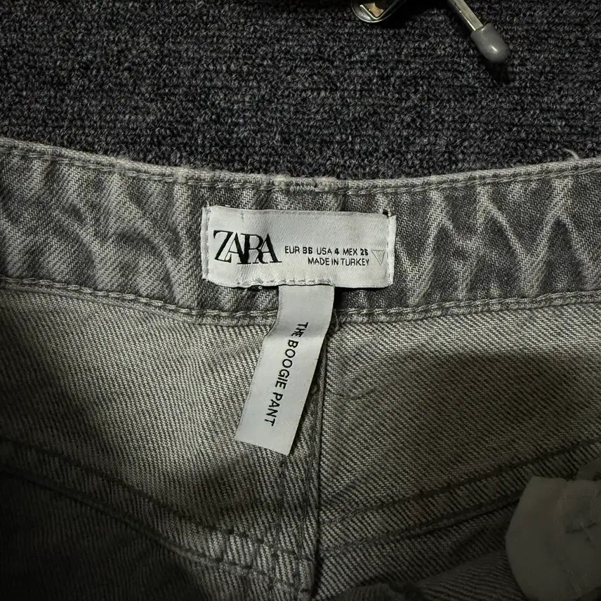 [BUNJANG] ZARA Wide Pants - Gray / ZARA 자라 와이드 팬츠 그레이