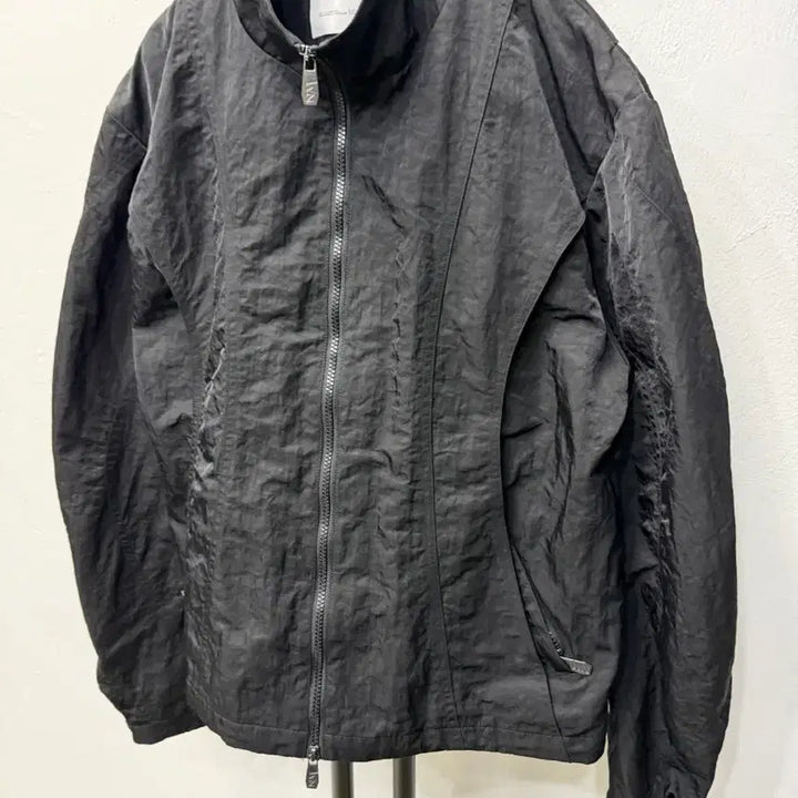 [BUNJANG] No.Manual 25SS Black Oversized Windbreaker Jacket / 정품) 노매뉴얼 25ss 블랙 오버핏 바람막이 자켓 100