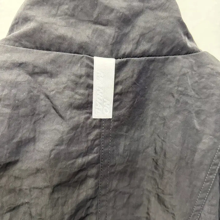 [BUNJANG] No.Manual 25SS Black Oversized Windbreaker Jacket / 정품) 노매뉴얼 25ss 블랙 오버핏 바람막이 자켓 100