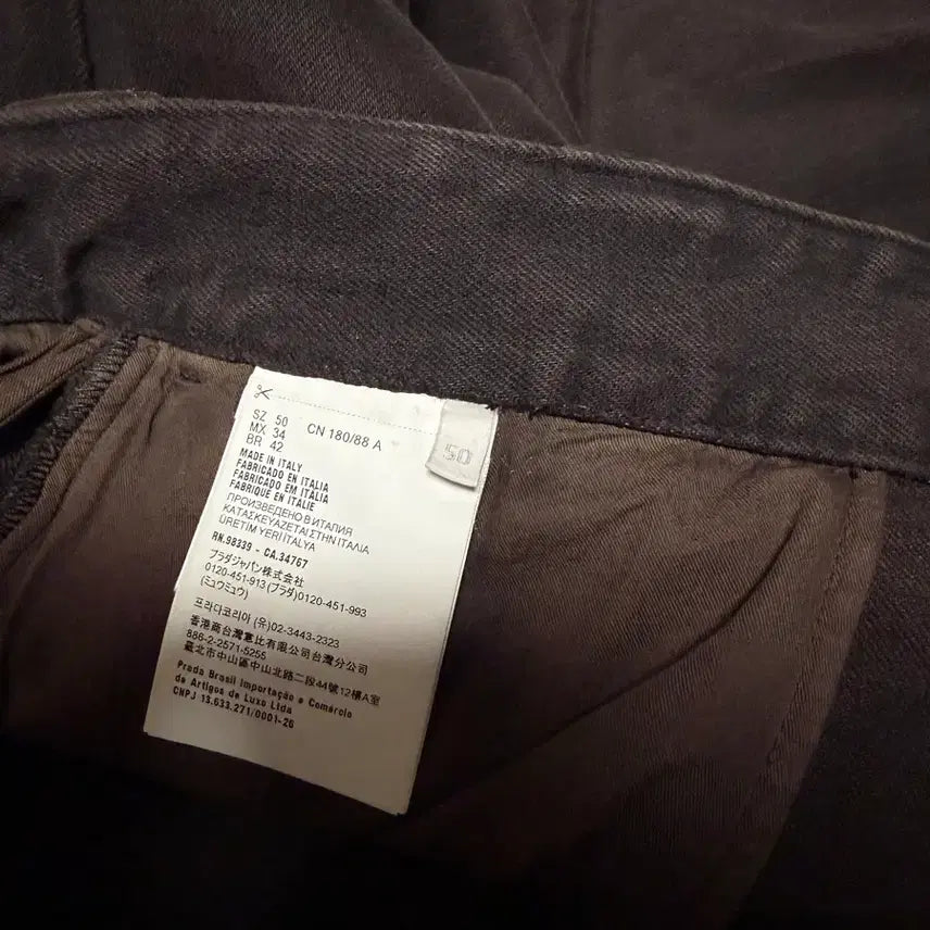 [BUNJANG] Prada Daesung Denim Pants / 프라다 오버추어 다이진  데님 팬츠