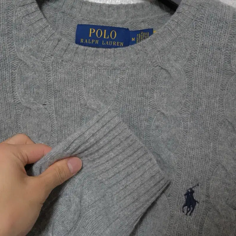 [BUNJANG] Polo Ralph Lauren Cable Knit Sweater / 폴로 랄프로렌 케이블 니트 M