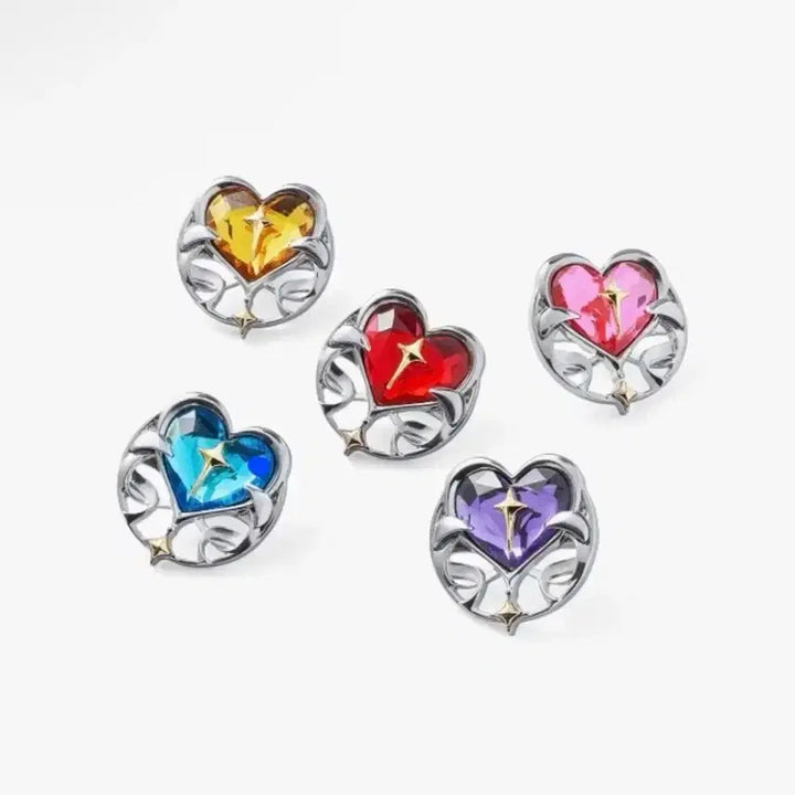 [BUNJANG] ILLIT Summer Moon Badge / 아일릿 썸머문 뱃지 (핑크/노랑)