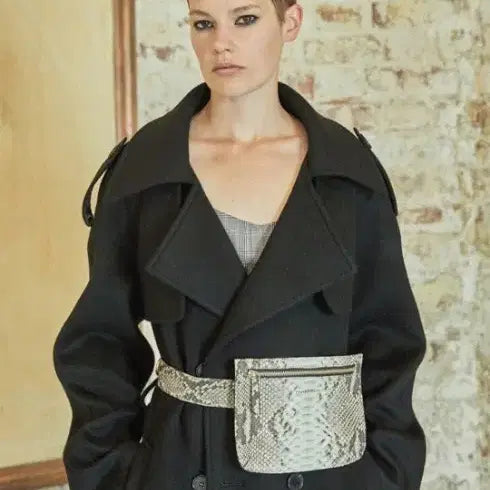 [BUNJANG] InstantFunk Real Leather Belt Bag & Chain Bag / 인스턴트펑크  리얼 가죽 벨트백 & 체인백