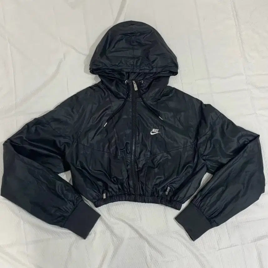 [BUNJANG] Nike Cropped Windbreaker Jacket / 나이키 바람막이 크롭커스텀